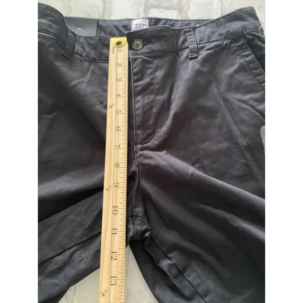 NWT Gap Womens Black  High Rise Casual Bermuda Shorts Sz 6P